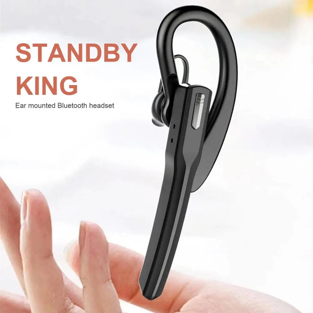 

Bluetooth Earbud Fashionable Stable Transmission Comfortable Ear Hook Bluetooth5.0 Lossless Earphone for Calling