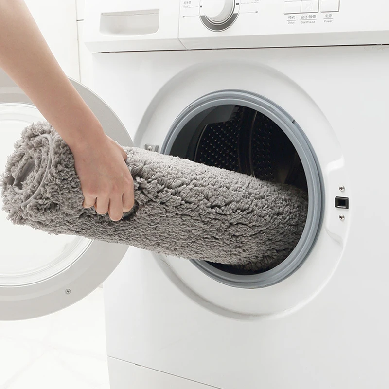 3 sizes solid color bathroom bath mat non slip mats hallway kitchen mat entrance door mat bedroom floor mat carpet home decor free global shipping