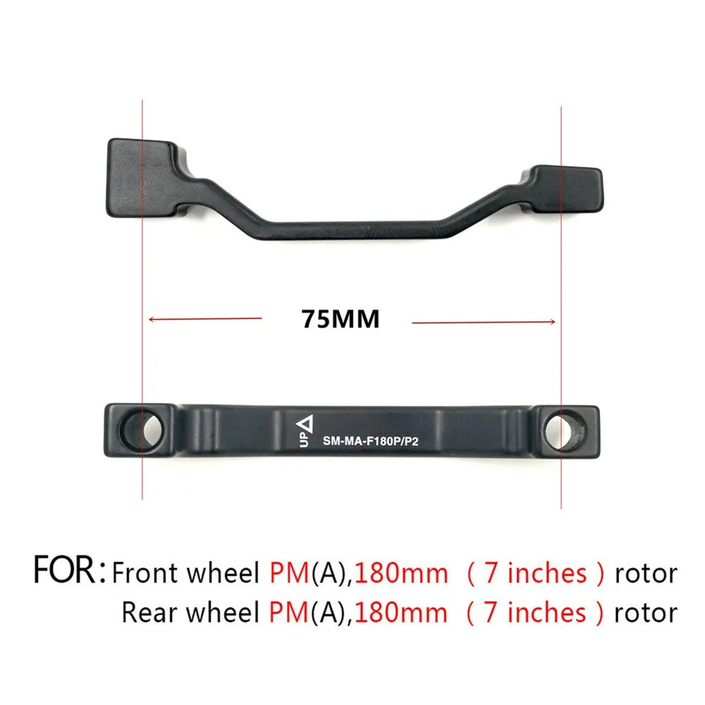 

MTB Bicycle Disc Brake Disc PM/IS Adapter 180mm Caliper Adapter Aluminium Alloy Post Mount Bicycle Accessorie Adaptor