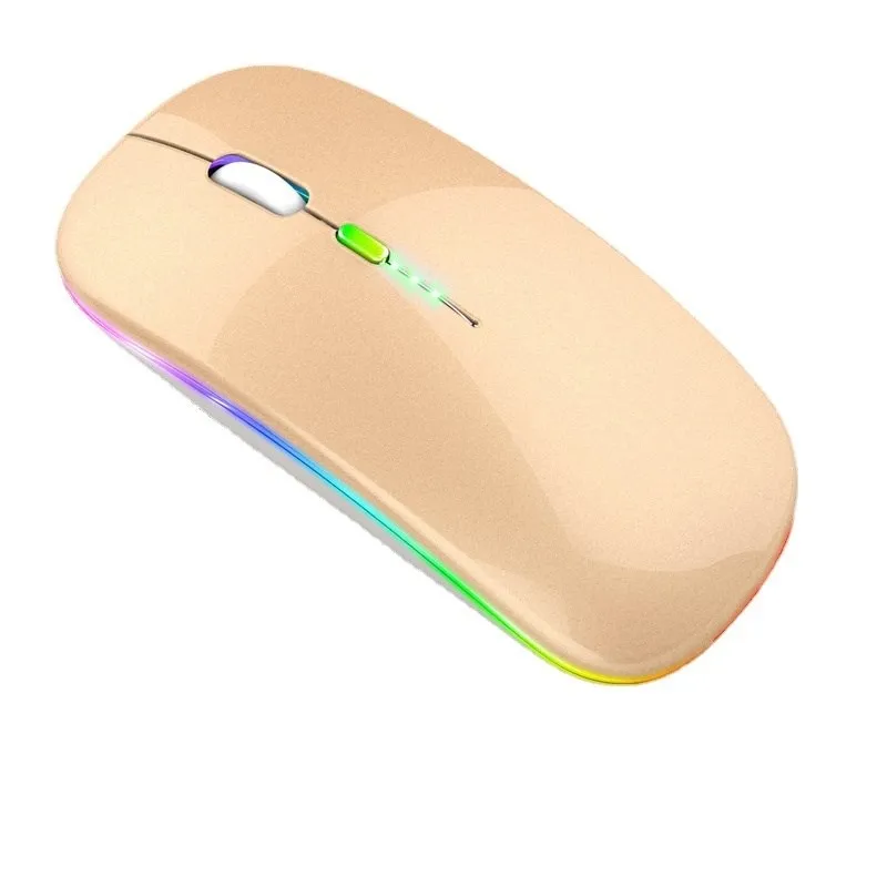 2023 New Bluetooth Wireless Mouse With USB Charging RGB Mouse, Suitable For PC/Macbook Game Mouse Gamer 2.4GHz Portable Hot Sale
