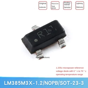 Original LM385M3X-1.2 NOPB SOT-23-3 1.235V micro-power reference voltage chip （5PCS）