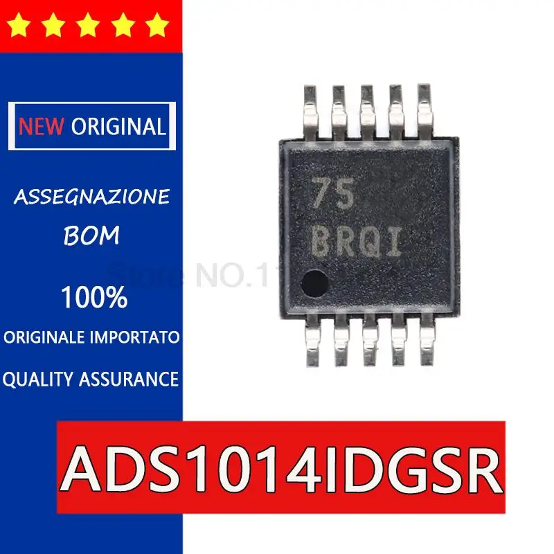 Новый и оригинальный, spot ADS1115 IDGSR BOGI 1015 BRPI 1013 1014 1113 1118 MSOP10 Adc чип, Инкапсуляция MSOP - 10