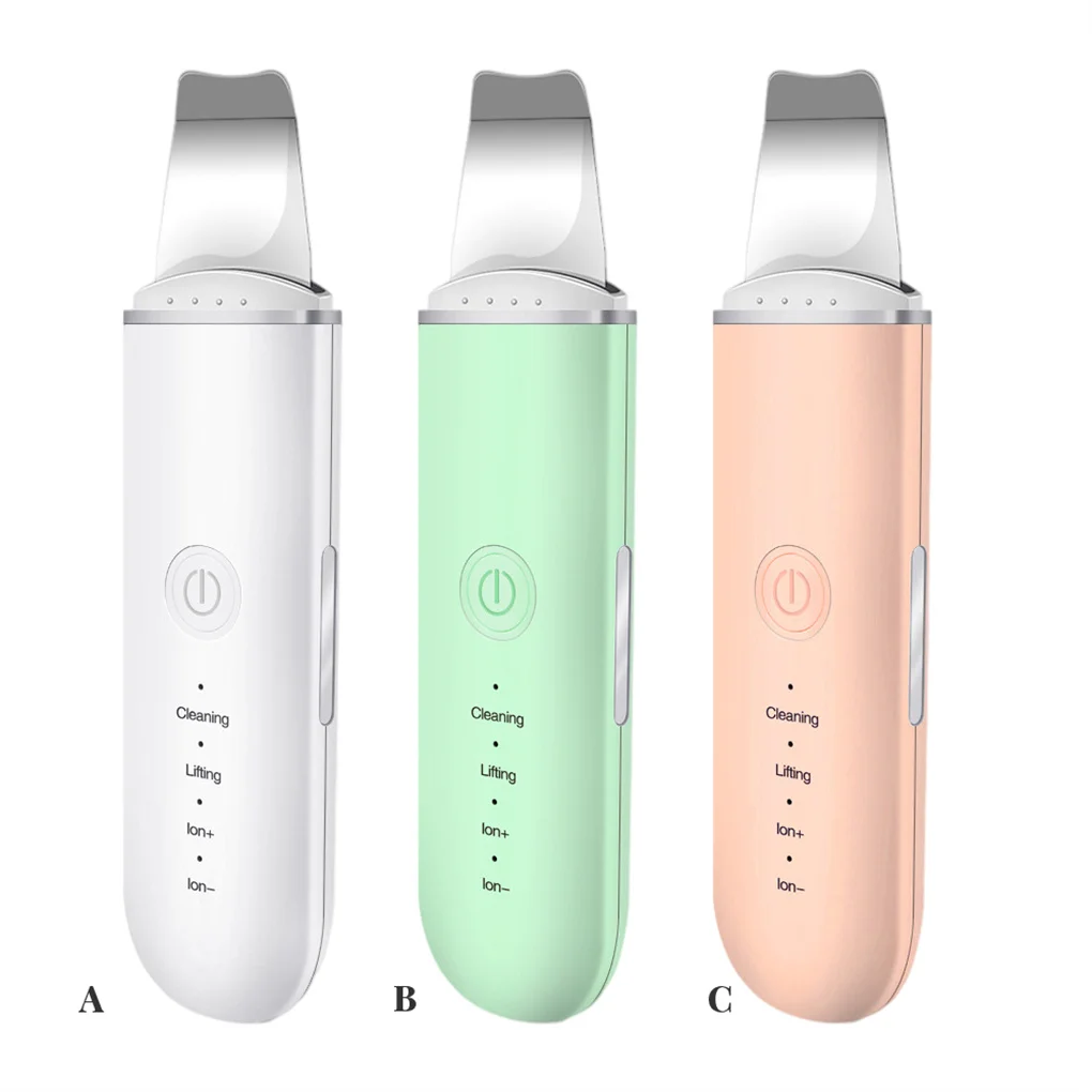

Skin Scrubber Beauty Adjustable Peeling Face Spatula Lifting Portable Travel Microcurrent Cleaning Blackhead Remover