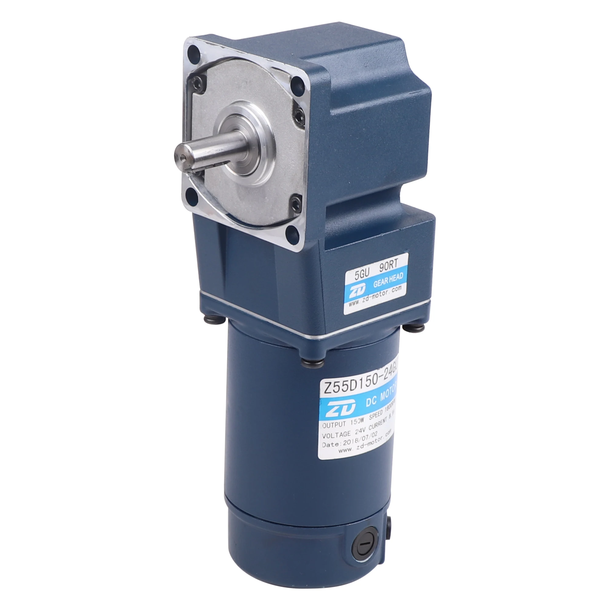 ZD Motor 90 мм Поворотная подметальная машина 12 В Мотор-редуктор из Китая Z5D150-24GU