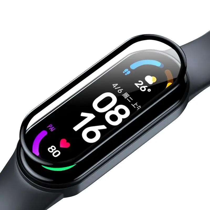 Защитная пленка для часов Защита экрана Xiao Mi7 полная изогнутая сменная умных