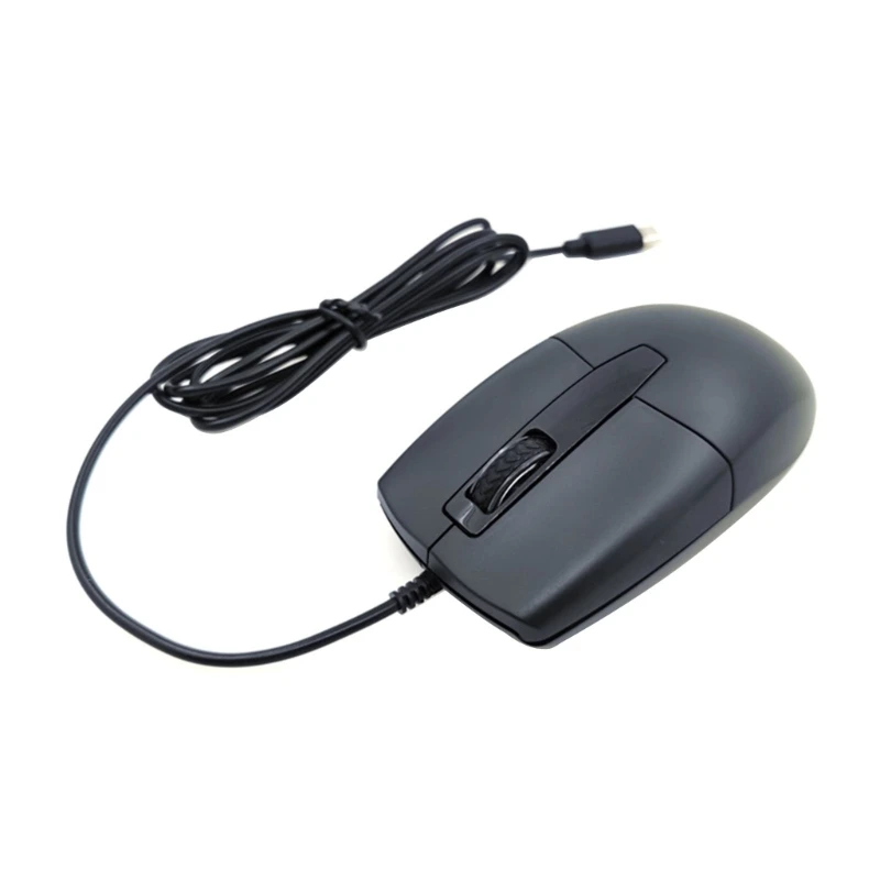 

Type C Optical Mouse for Computers Phones Tablets 3 Buttons 1000DPI Accurate