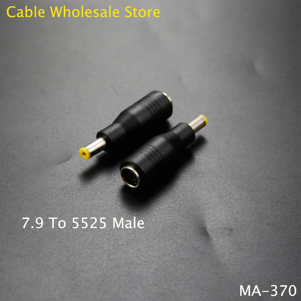 

1Pcs 7.9MM Female To 5.5x2.5MM Male Converter Dc Plug Power Adapter Charger Plug Suitable For ASUS Lenovo Notebook Computers