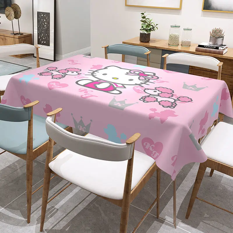Женская скатерть красивая Пылезащитная ткань для стола чайного украшение