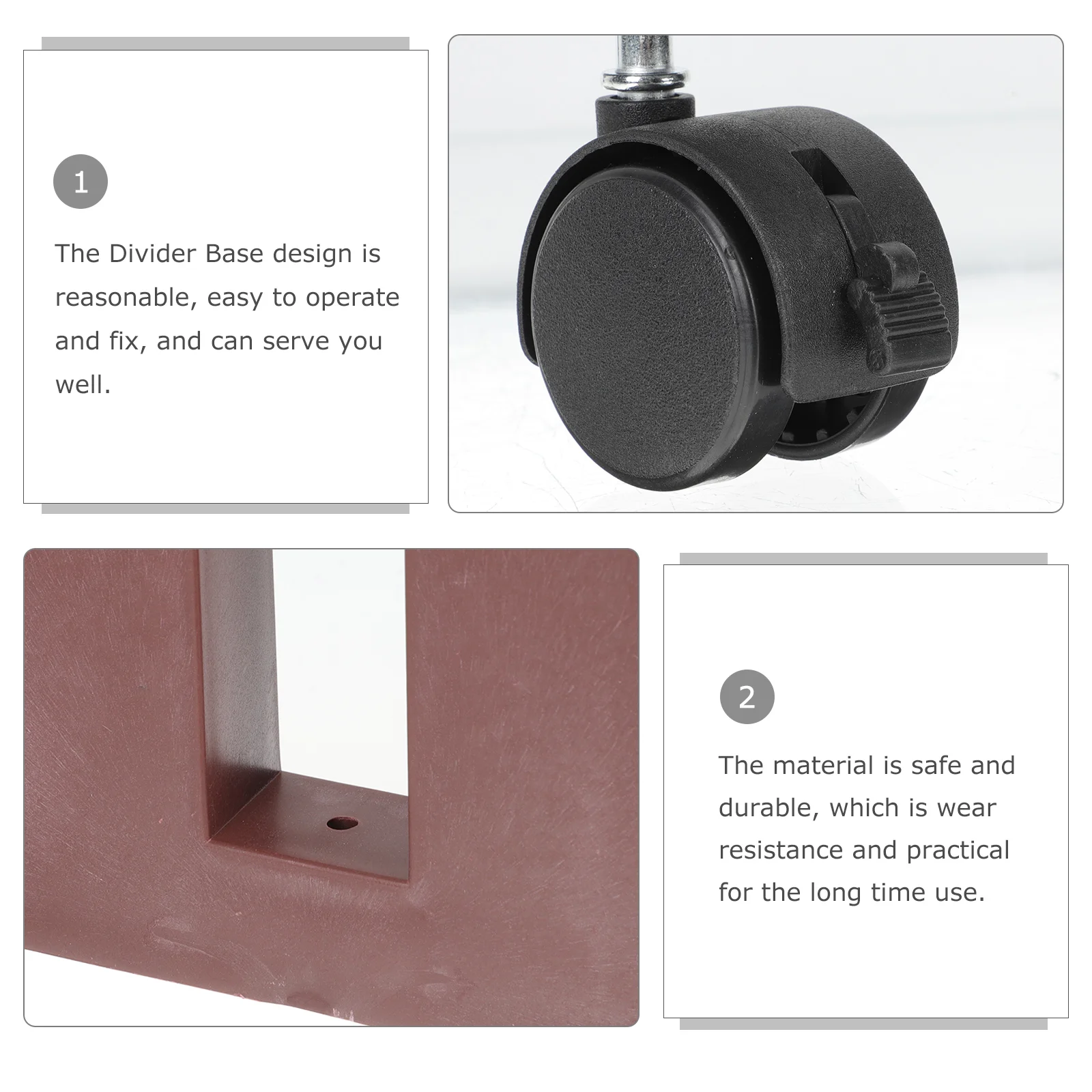 2 шт. основание экрана держатели для перегородки оконные покрытия разделитель