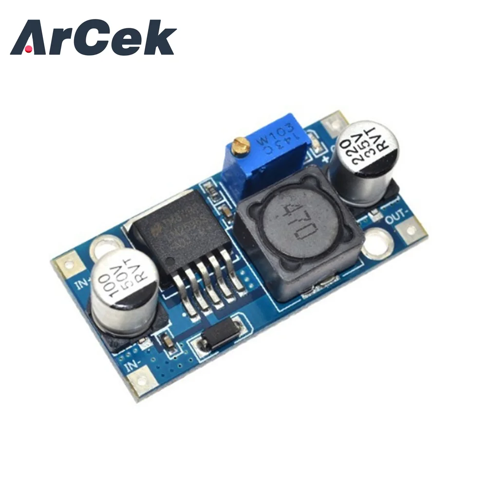 

LM2596HVS LM2596 HV LM2596HV DC-DC Adjustable Step Down Buck Converter Power Module 4.5-50V To 3-35V Urrent limiting
