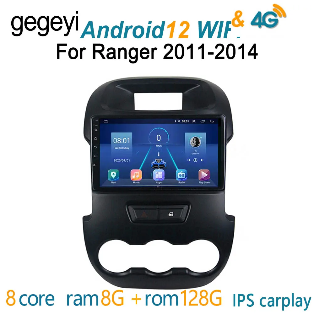 

автомагнитола for Ford Ranger 2011 2014 магнитола для авто 2 din 2дин android андроид 1 дин навигатор для авто 2din рамка для магнитолы подголовник с монитором с экраном выдвижным экра carplay радиоприёмник 9 дюймов