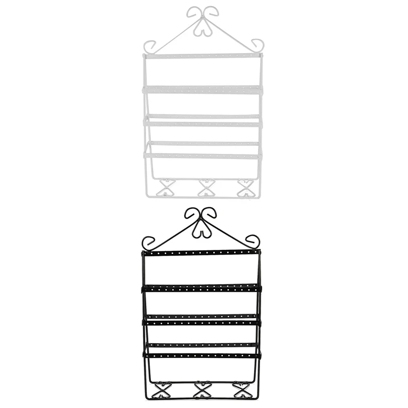 

Metal Creative Jewelry Display Rack Iron Earring Holder Jewelry Display Stand Earring Necklace Storage Rack