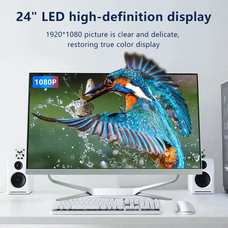 Bl240815 все в одном ПК 27 24 34 дюйма Универсальный Oem 8 ГБ брендовый компьютер I3 I5 I7 I9