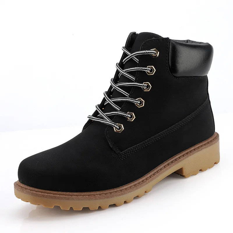 

2022 Waterproof Winter Men Hiking Shoes Outdoor Sports Shoes Men's Casual Shoes Big Size Men Shoes Fur Warm Ankle tactical Boots