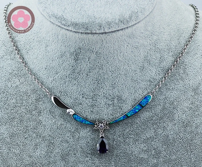 Женская цепочка с подвеской в виде звезды