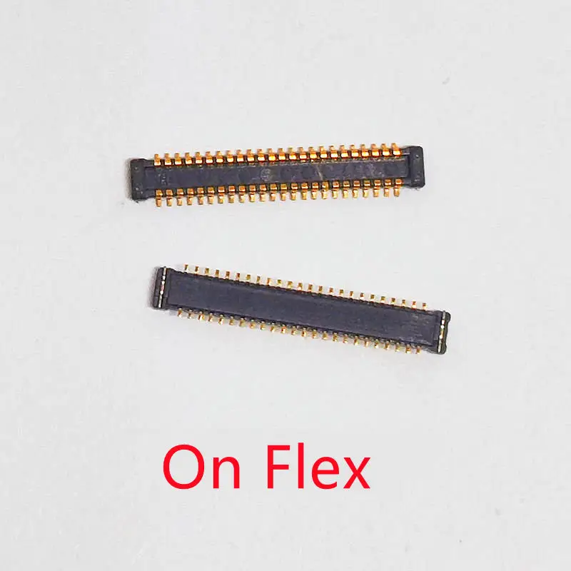 10 шт. 48-контактный USB-разъем для зарядки док-станции FPC разъем на плате Samsung Galaxy A20