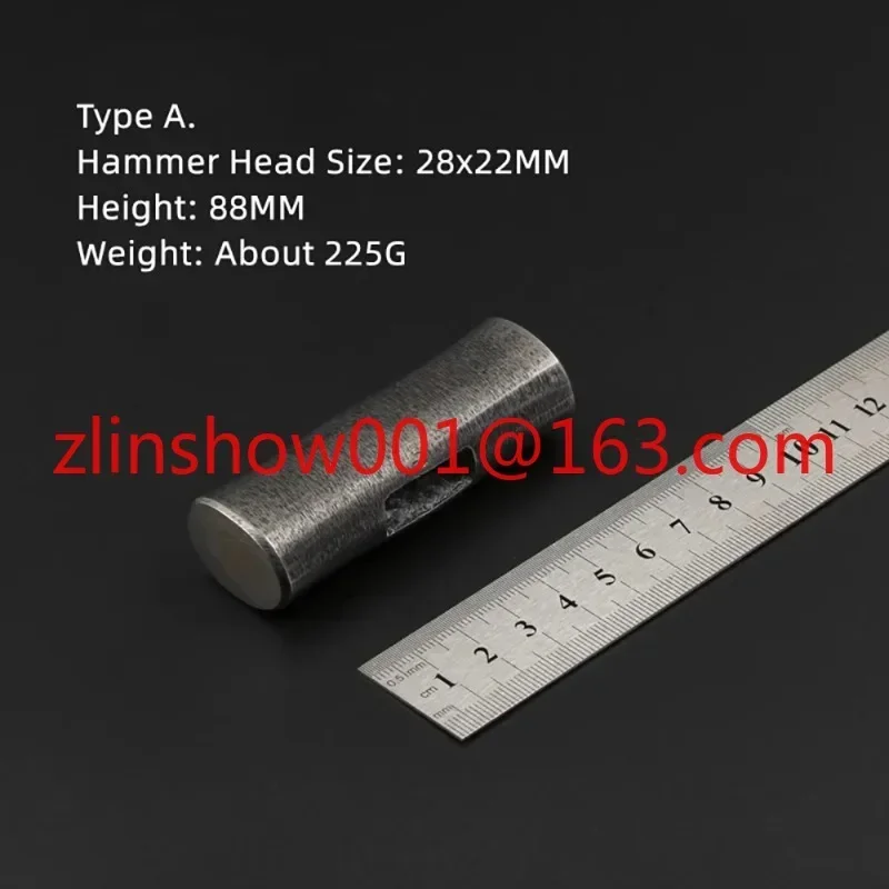 Ручная работа DIY японский стиль головка молотка S55 Высокоуглеродистая сталь