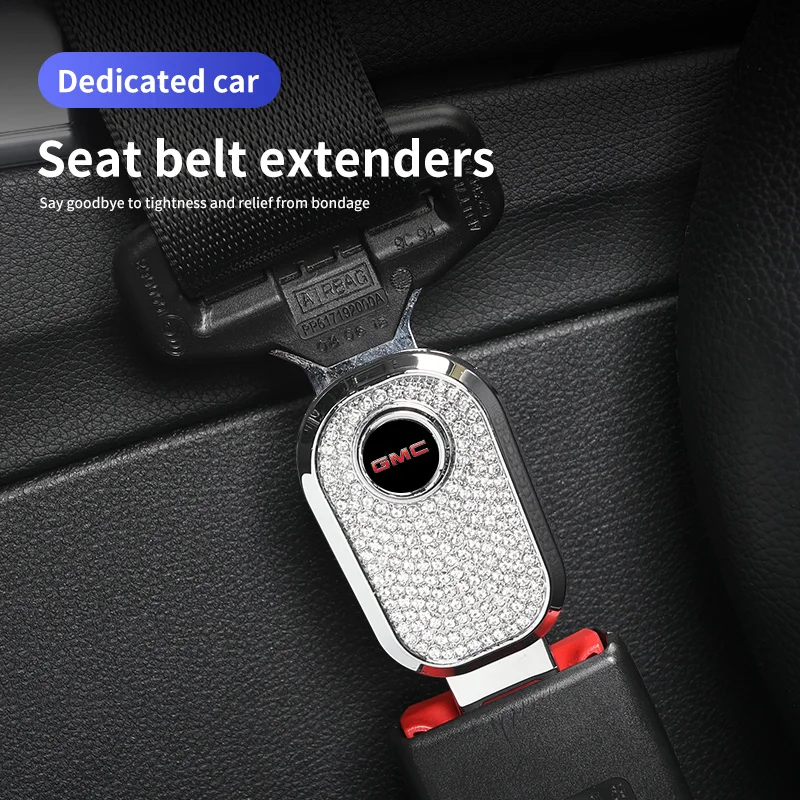 

Car Safety Belt Buckle Clip Alarm Canceler Auto Accessories For GMC Savana Graphyte Yukon Envoy Granite Hummer Ev Terrain