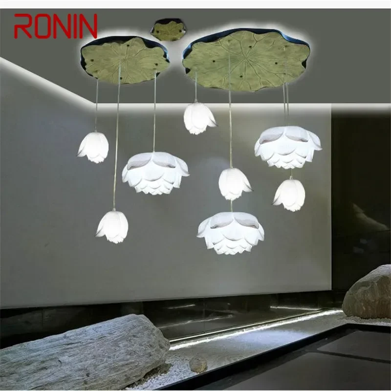 Подвесной светильник OUTELA Ретро Лотос