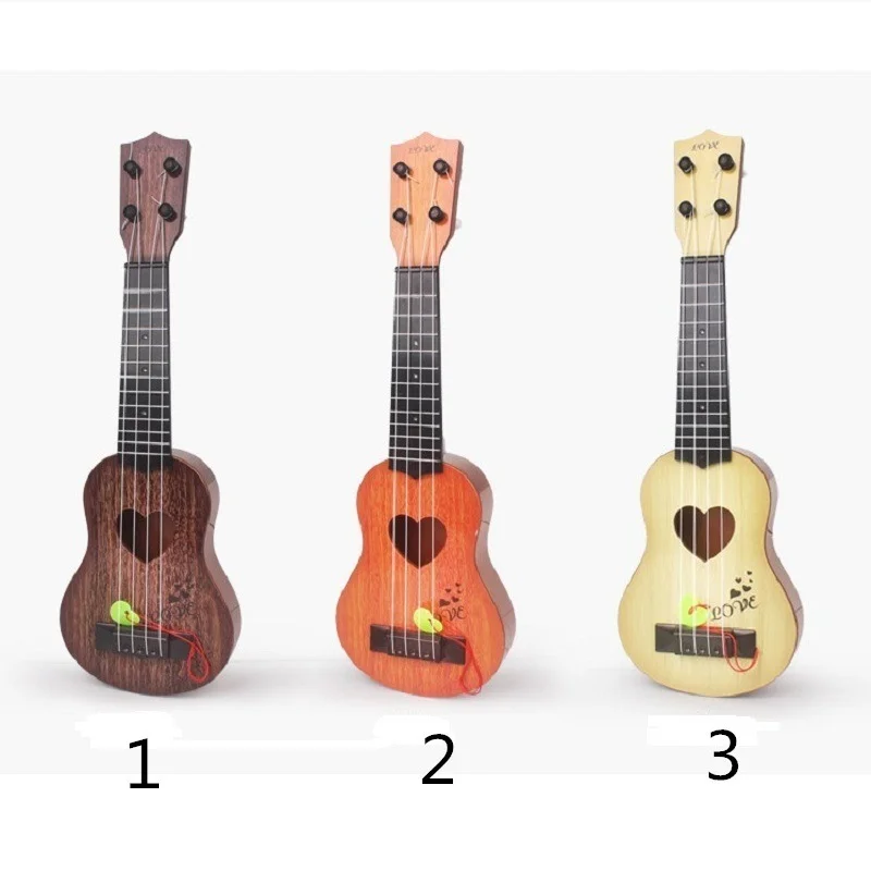

Musical Toy Plastic Ukulele for Beginners Kids Child