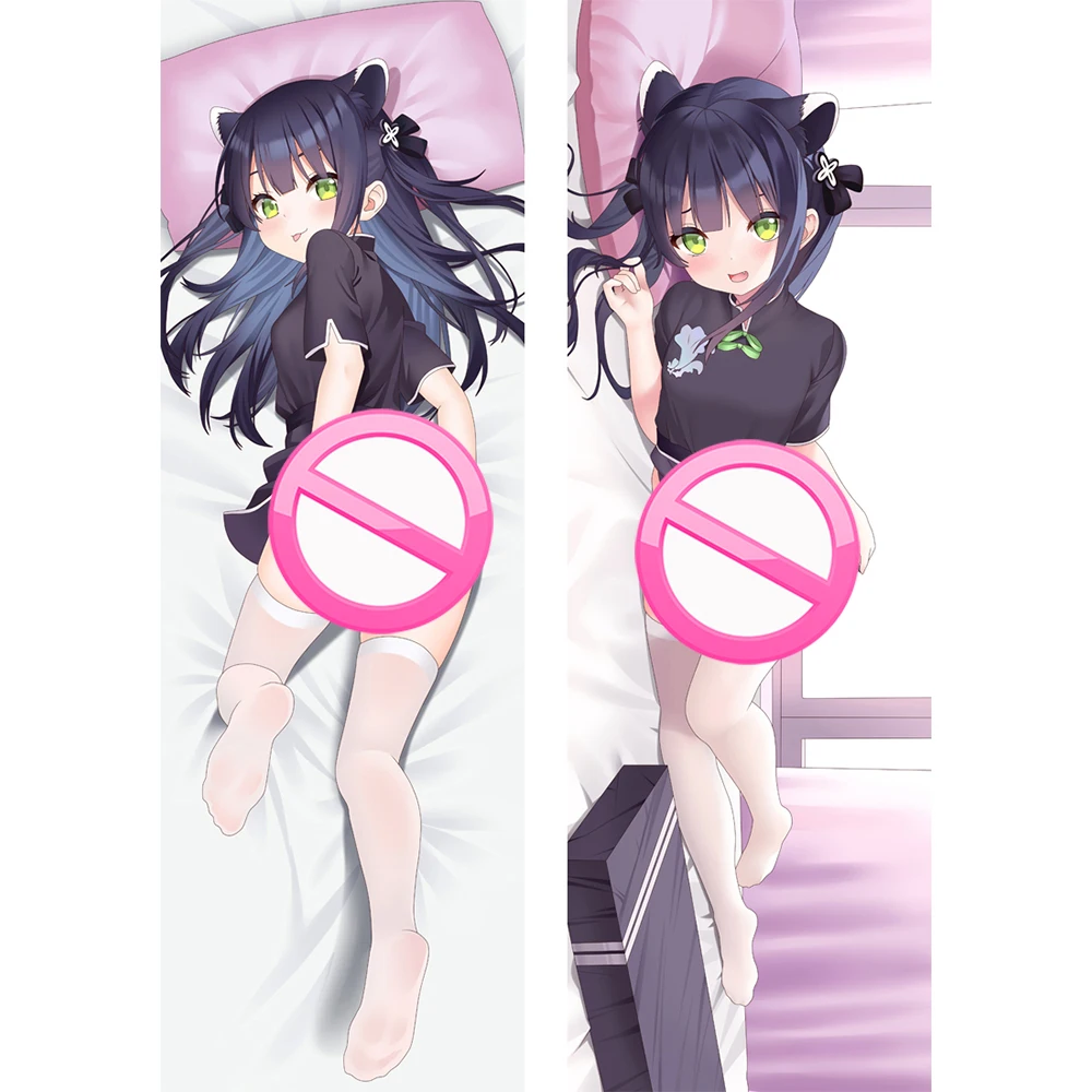 

Game Blue Archive Dakimakura Over Pillowcase Hugging Body Long Peachskin 2Way Material Otaku Soft Bed Anime Cushion Pillow Case