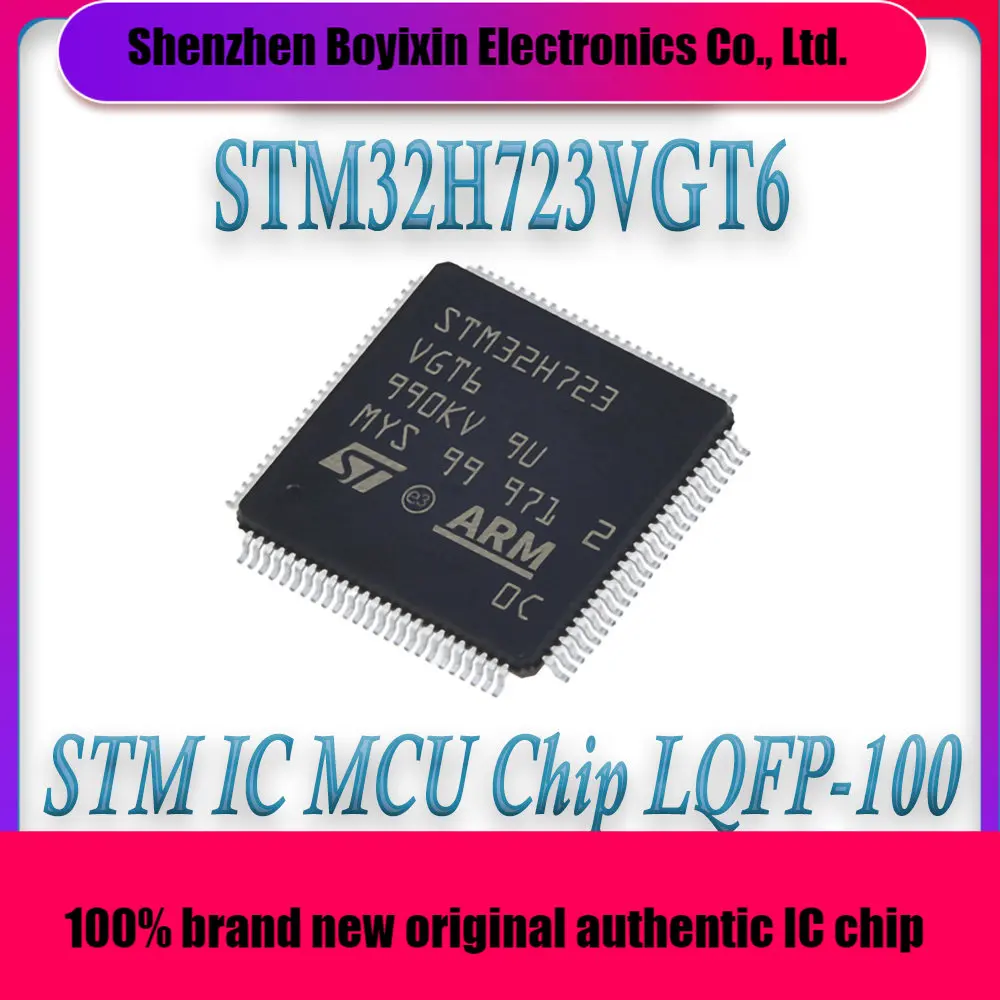 STM32H723VGT6 STM32H723VG STM32H723V STM32H723 STM32H STM32 STM IC MCU Chip LQFP-100