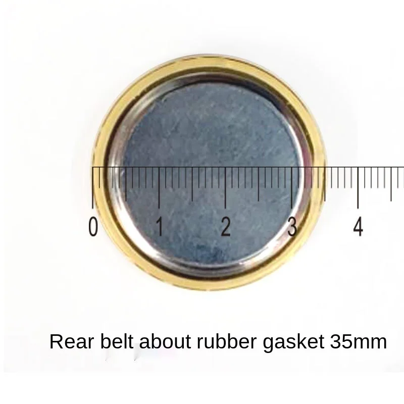 1 шт. кварцевые часы с золотым ободом диаметр 35 мм | Дом и сад