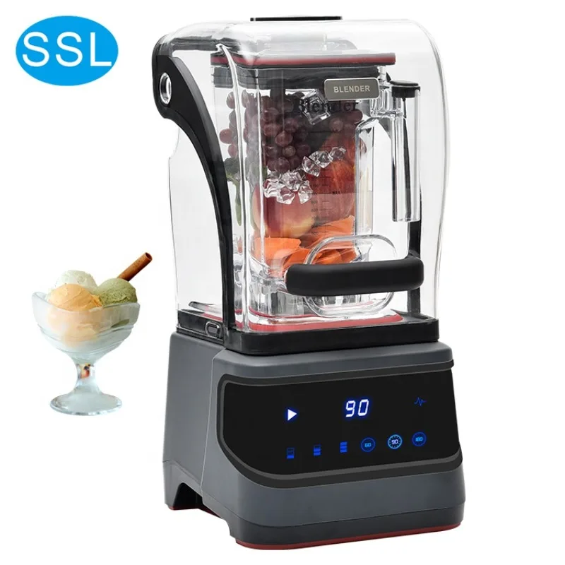 Commercial Blender Mixer and Juicers Quiet Low Noise Smoothi