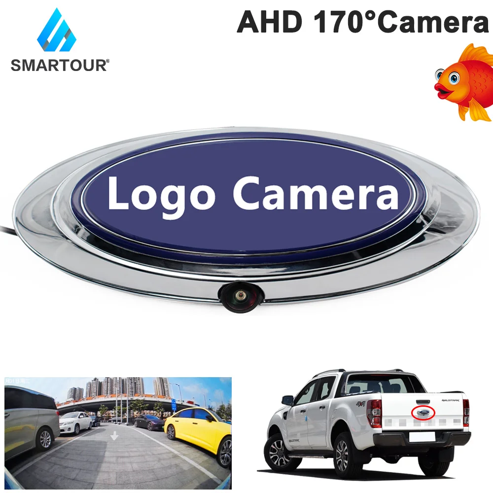 

Автомобильная Водонепроницаемая AHD CVBS камера заднего вида для парковки с ночным видением HD камера для FORD RANGER 12-19 парковочная система камера ...