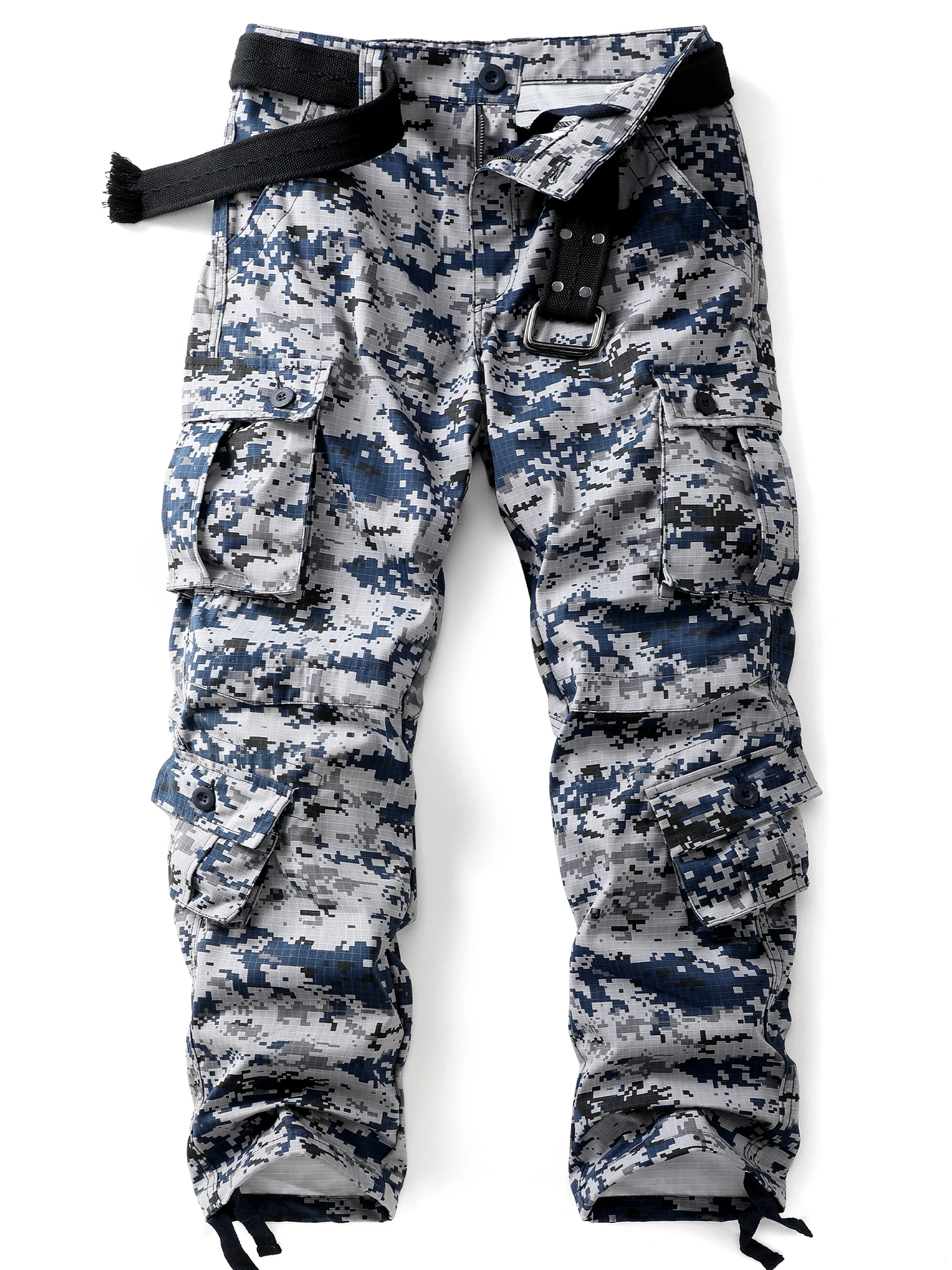 Брюки-карго AKARMY мужские камуфляжные повседневные Хлопковые Штаны свободного