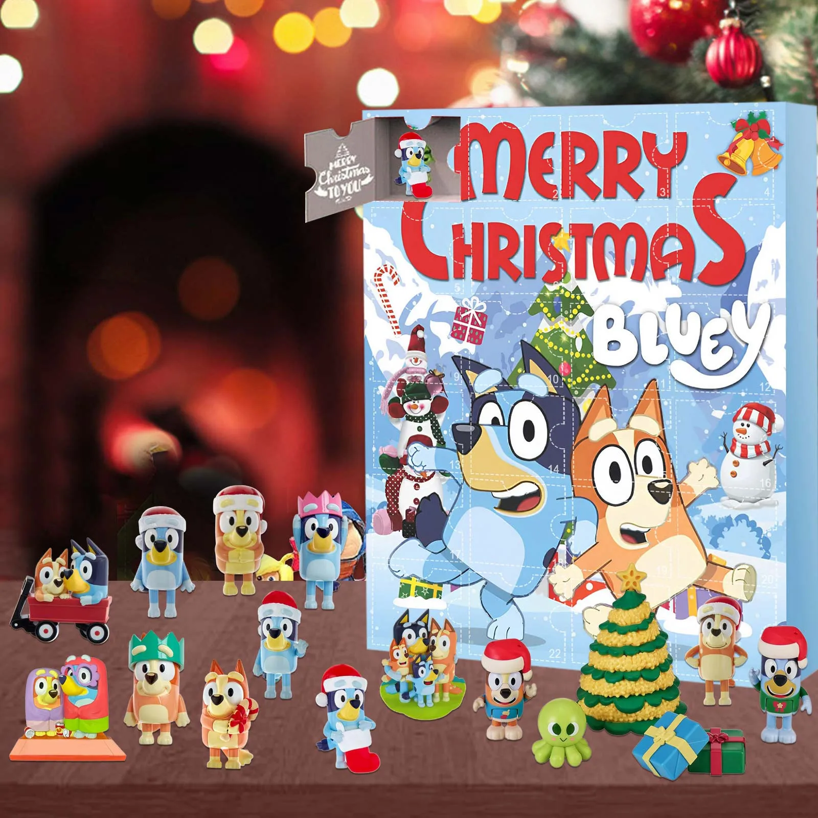 

Christmas Arrival Calendar Contains 24 Gifts Christmas Mystery Blind Box Doll Countdown Calendar With Surprise Kids Toys