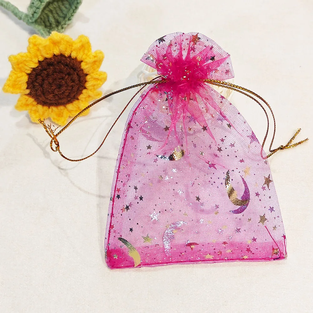 

Мешочки из органзы с луной и звездой