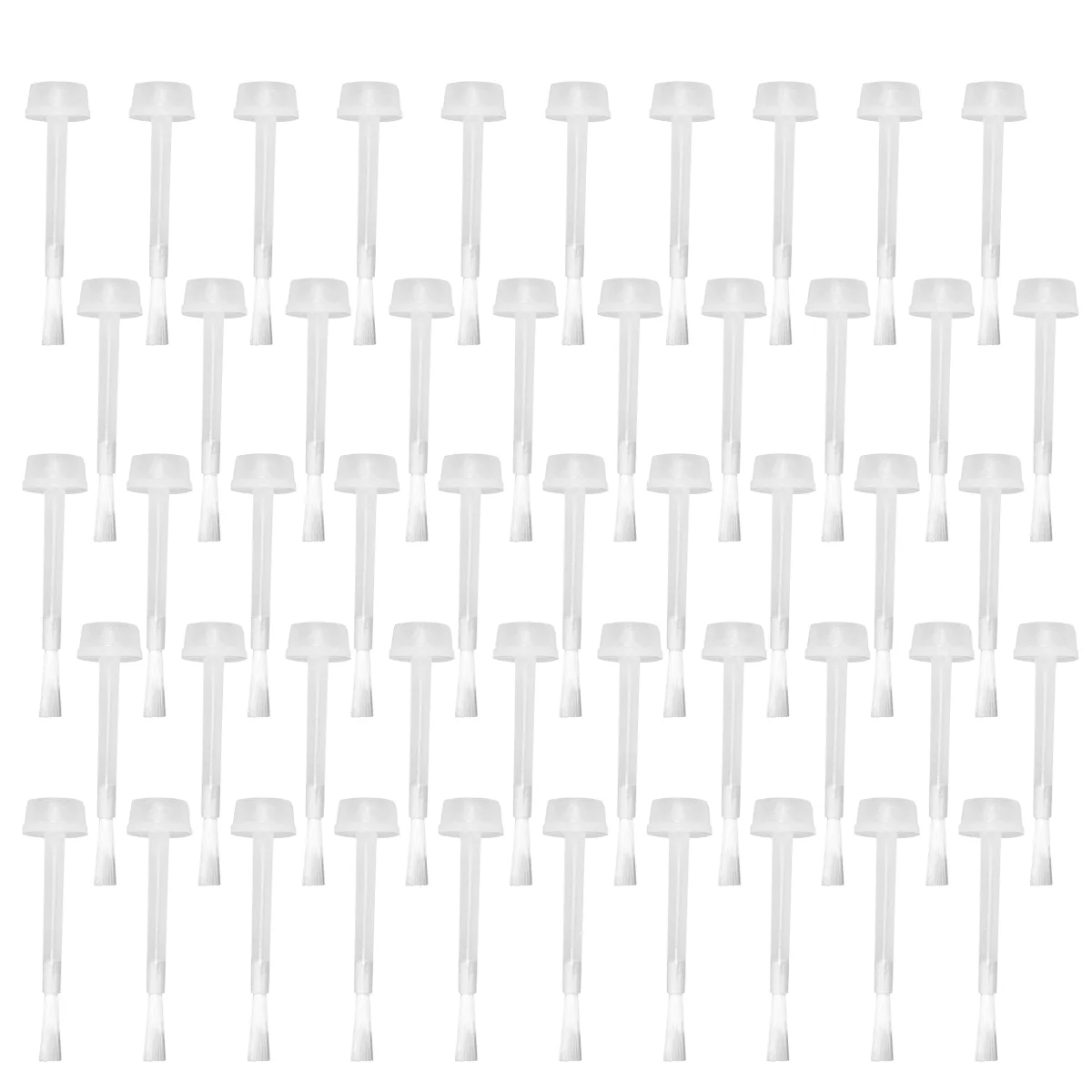 

200pcs Nail Polish Brushes Nail Oil Brush Creative Nail Art Tool Practical Nail Brush (Long Round Brush)