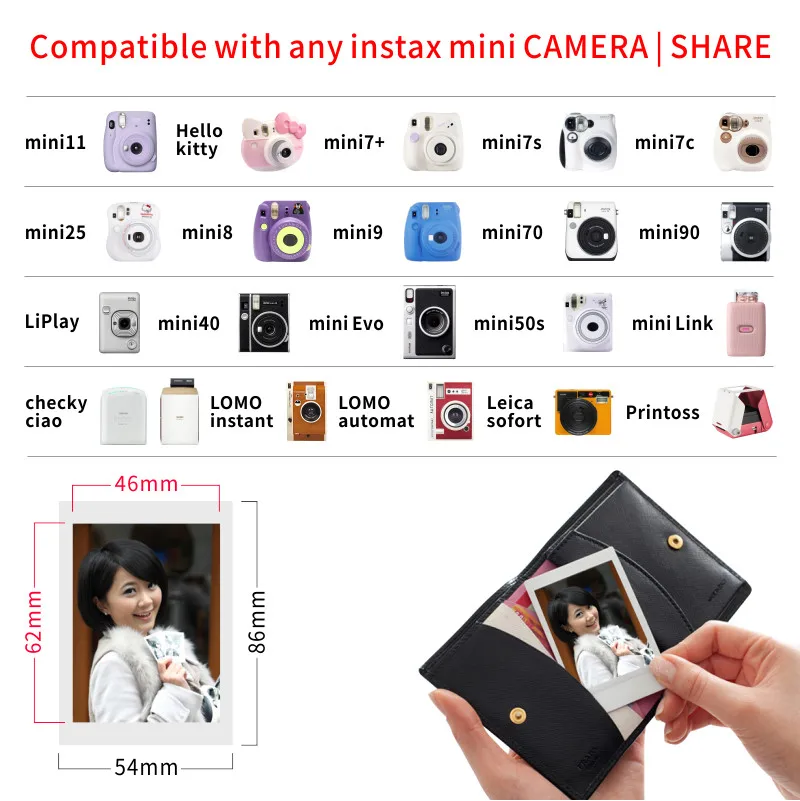 Ceny Fujifilm Instax Mini Film Biała Krawędź 20 Arkuszy Papier Fotograficzny Do Fuji Aparat Natychmiastowy 8/7s/9/11/25/50/90/70/liplay/link
