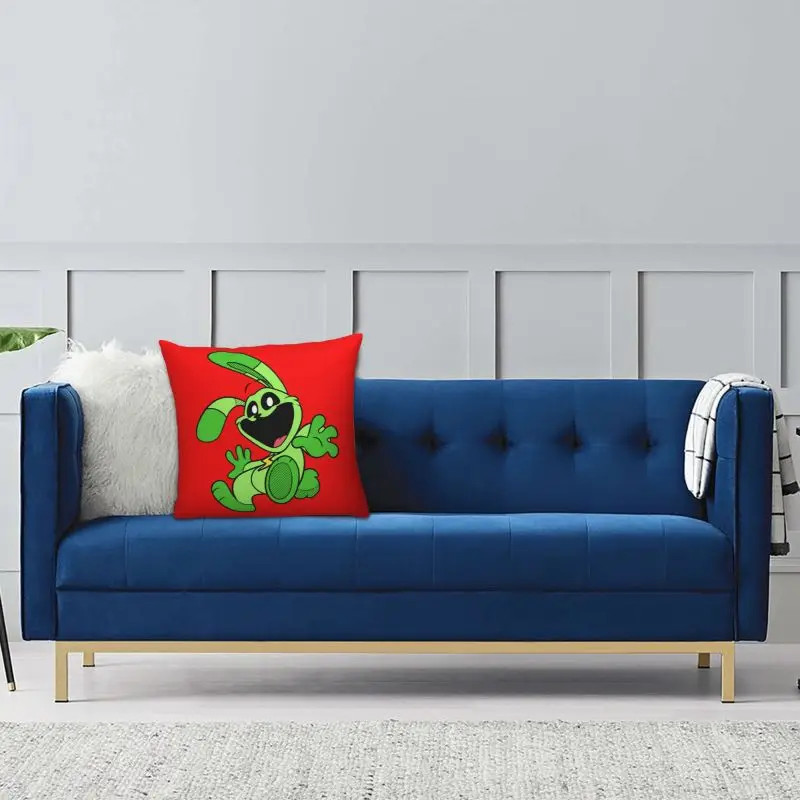 Изготовленный на заказ зеленый улыбающийся большой рот кролика животные