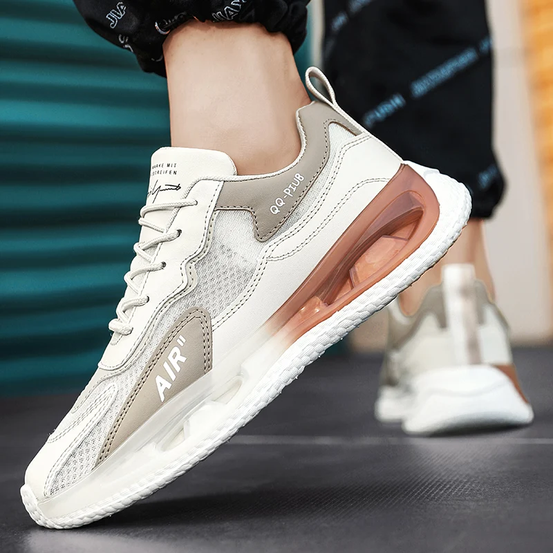 Men's Casual Shoes Air Mesh Running Shoes for Men Designer Replica Sports Sneakers Original Male 2023 Summer Athletic Trainers