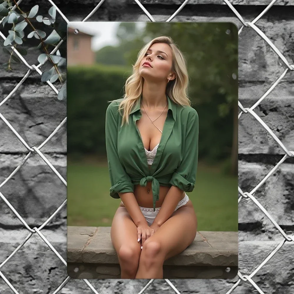 

Металлическое панно CIFBUY "Элегантная женщина"