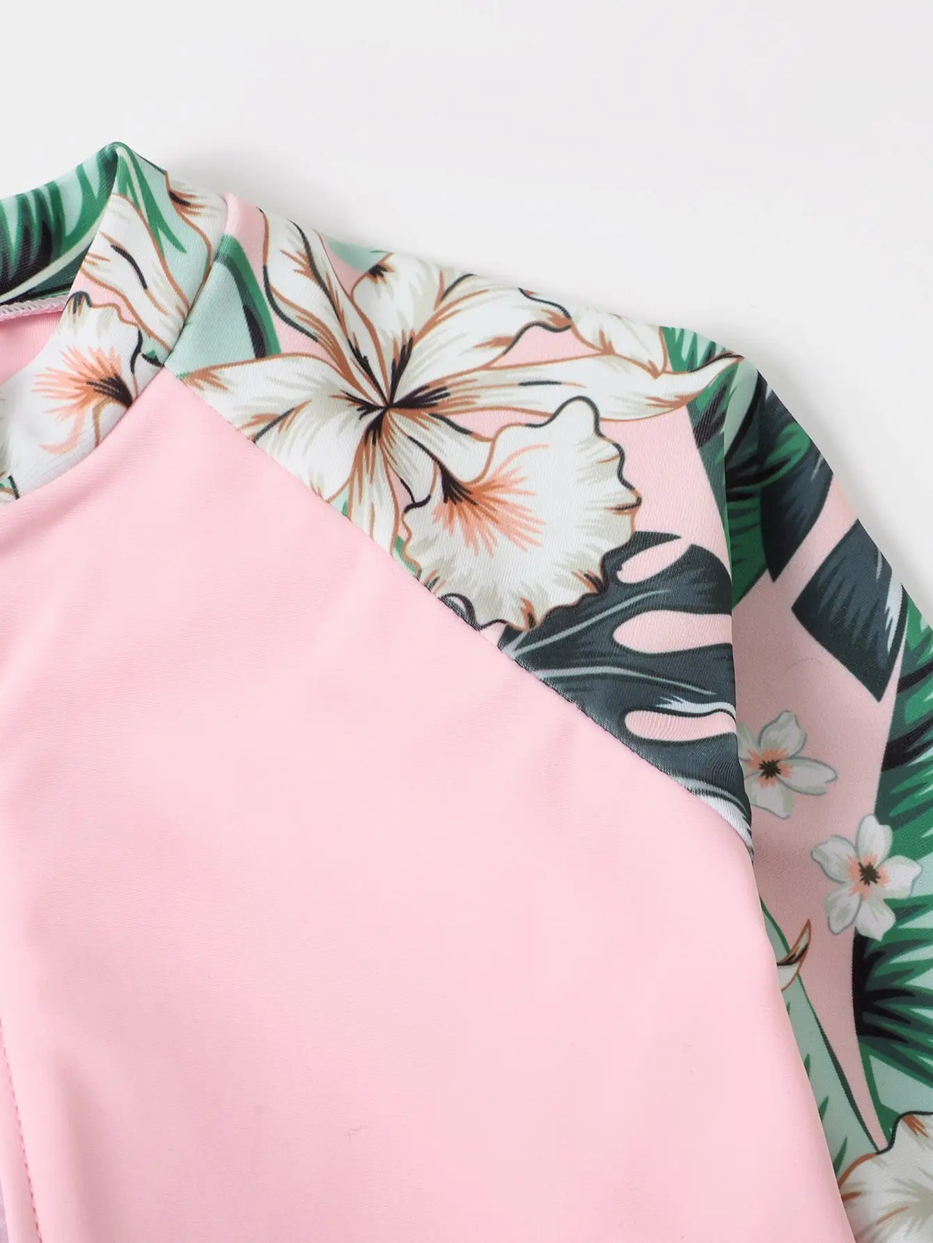 2023 Children's Sand  Swimwear Long sleeved sunscreen surfing beach Swimsuit For Girls Bikini sweet Swimwear S2040