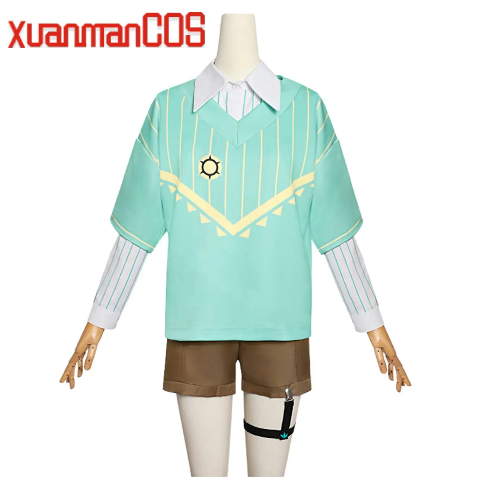 

Genshin Impact Venti Cosplay Costume Uniform Cosplay Anime Halloween Costumes for Women Daily Derived Casual Wear