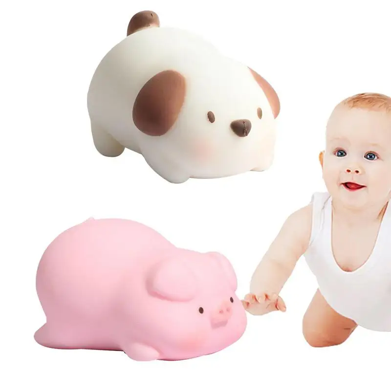 

Stress Relief Squeeze Toy Fidget Toy Sensory Stress Squeeze Animals Soft And Comfortable Elastic Animal Squeeze Toy For Families
