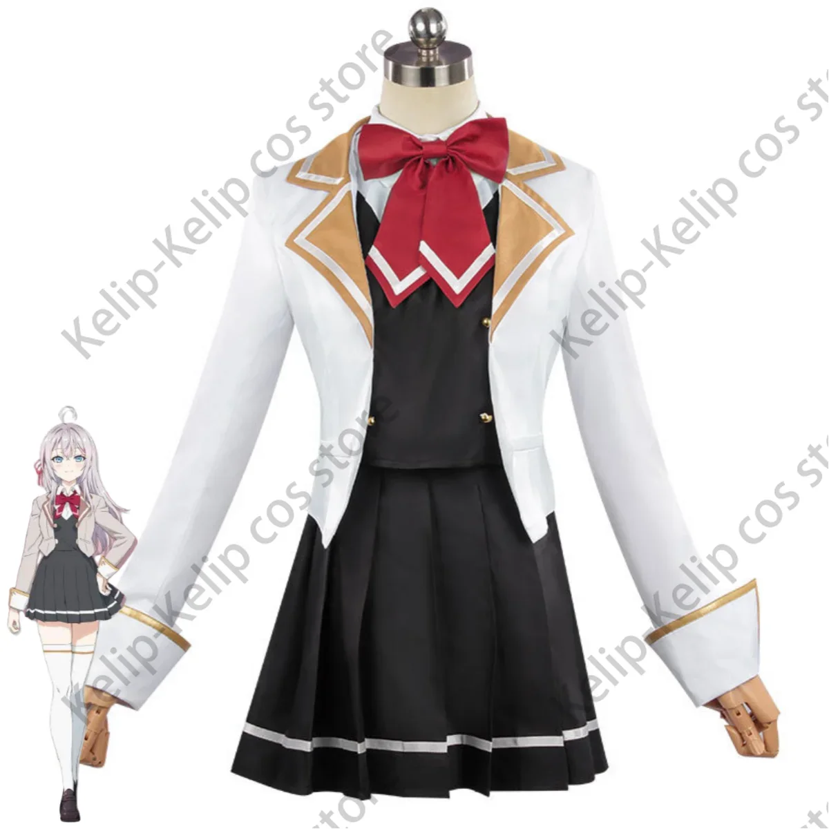 Аниме Alya иногда скрывает ее чувства в России Suo Yuki Alisa Mikhaylovna Kujo косплей костюм