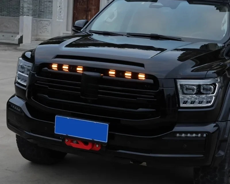 

Автомобильная решетка, маленький желтый свет, подходит для GWM Tank 500 Hi4t 2023, маленький красный свет, светодиодный декоративный светильник, внешние аксессуары для автомобиля