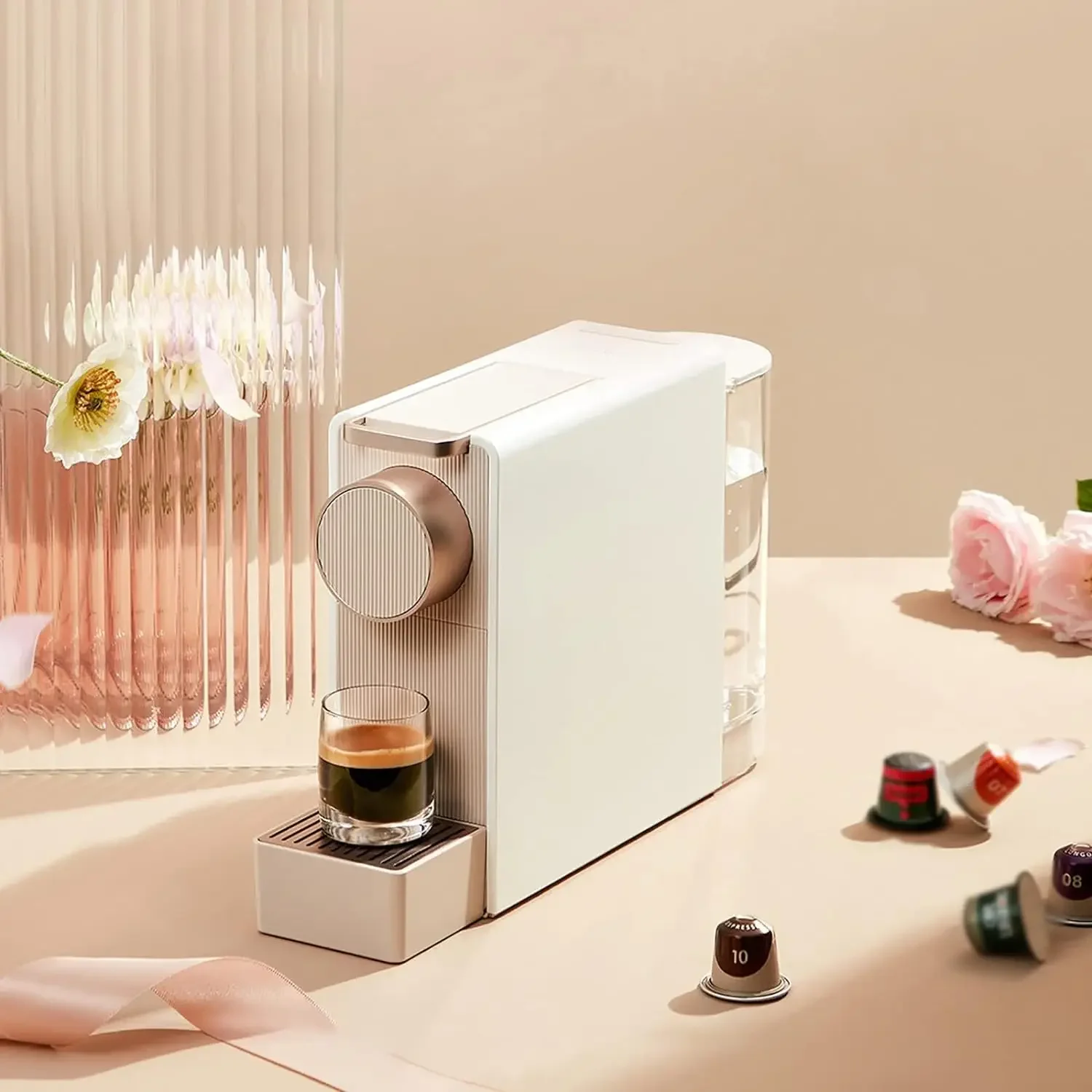 Капсульная кофеварка SCISHARE Mini Mesin Kopi Hot Cold для Nespresso — S1201