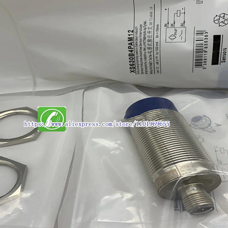 3 шт. Новый датчик приближения XS630B4PAM12 XS630B4PBM12 XS630B4NAM12 XS630B1NAL2 XS630B1PAL2 XS630B1NBL2