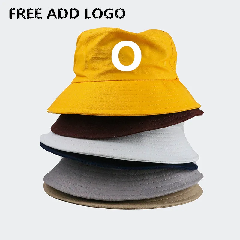 

Custom LOGO Bucket Hats for Women Beach Hats Cotton Teens Girls Wide Brim Fisherman's Caps Summer Beach Vacation Getaway