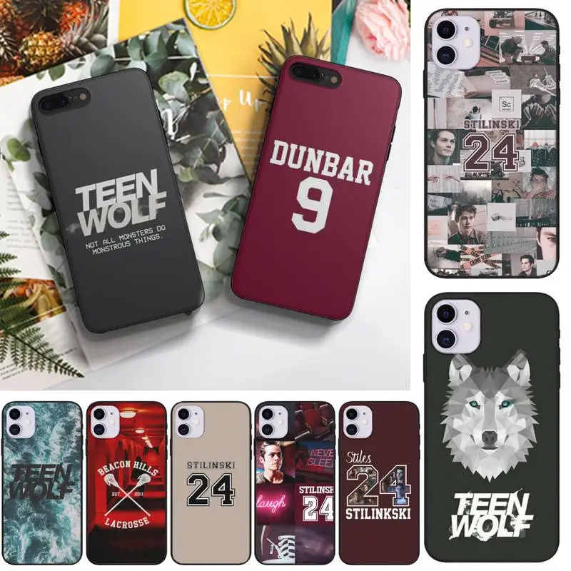 

Teen Wolf 24 Phone Case Fundas Shell Cover For Iphone 6 6s 7 8 Plus Xr X Xs 11 12 13 Mini Pro Max