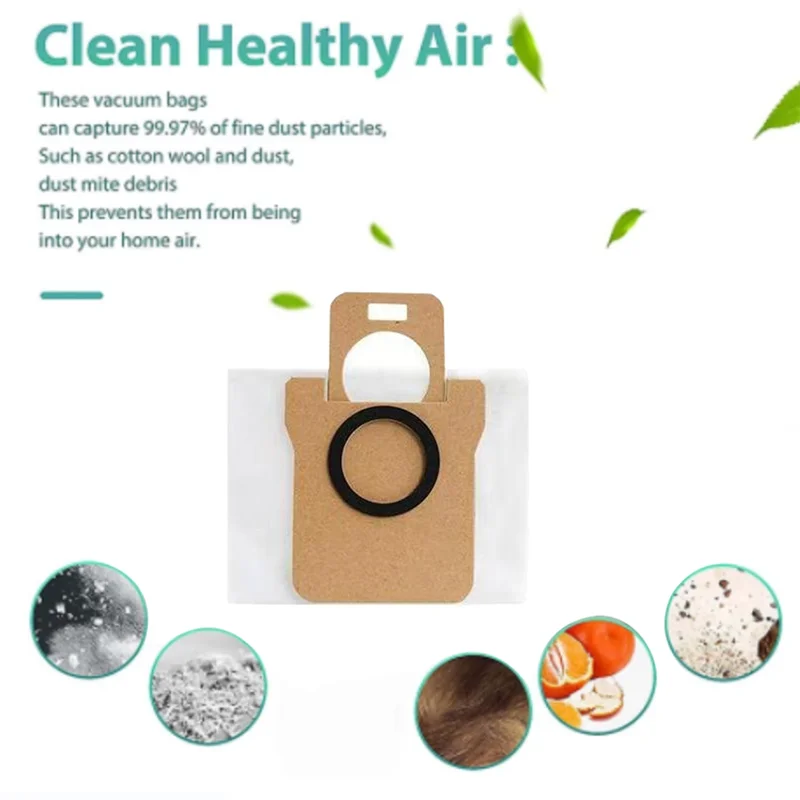 8 шт. пылесборник для робота-пылесоса Xiaomi X10+ Mijia Omni 1S B101CN / Dreame Bot S10 S20 Pro X10 L10 L10S Ultra