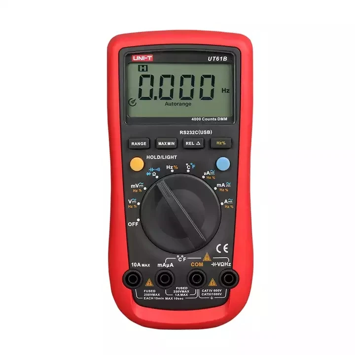 

UNI-T UT61B ac dc digital multimeter pocket size unit multimeter electronic multimeter