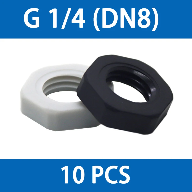 

Набор из 10 нейлоновых шестигранных гаек 3/8", 1/2", 3/4", 1"