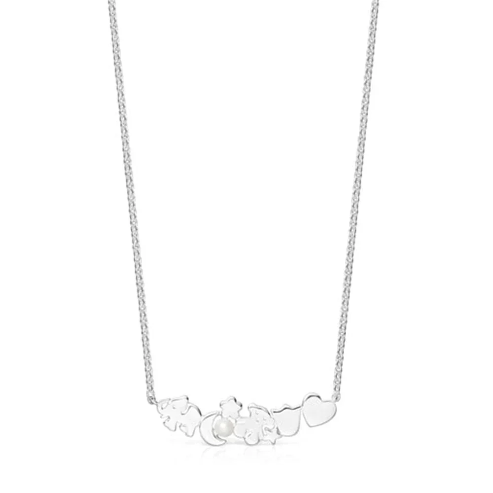 Роскошный ошейник из Испании 2024 Nuevo S925 Plata de Ley модный высокого качества